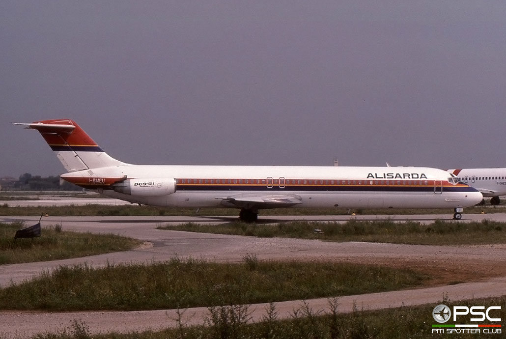 I-SMEU  DC-9-51  47715/825  Alisarda - Linee Aeree della Sardegna  @ Aeroporto di Verona © Piti Spotter Club Verona 