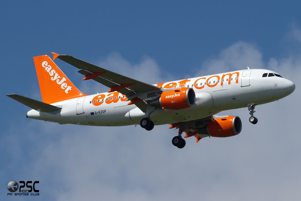 Airbus A319 - MSN 2385 - G-EZPG  @ Aeroporto di Verona © Piti Spotter Club Verona