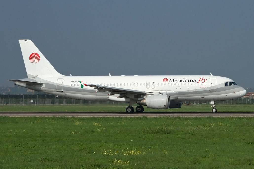 I-EEZF  A320-214  1983  Meridiana Fly  @ Aeroporto di Verona © Piti Spotter Club Verona 