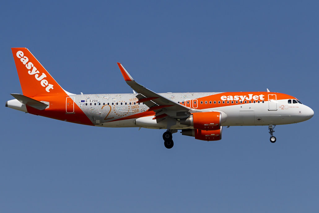 G-EZOX A320-214 6837 EasyJet Airline @ Venezia Airport 18.06.2016  © Piti Spotter Club Verona