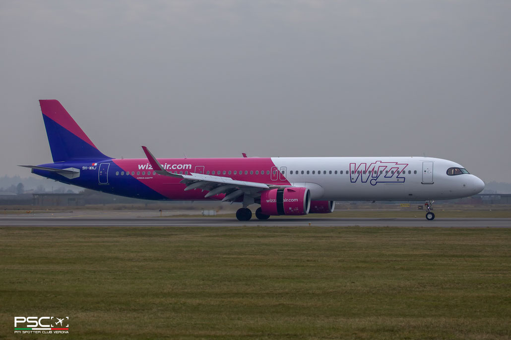 9H-WNJ Airbus A321-271NX 11873  PW1133G-JM  Wizz Air Malta 2024 @ Verona Villafranca 01 2026 © Piti Spotter Club Verona