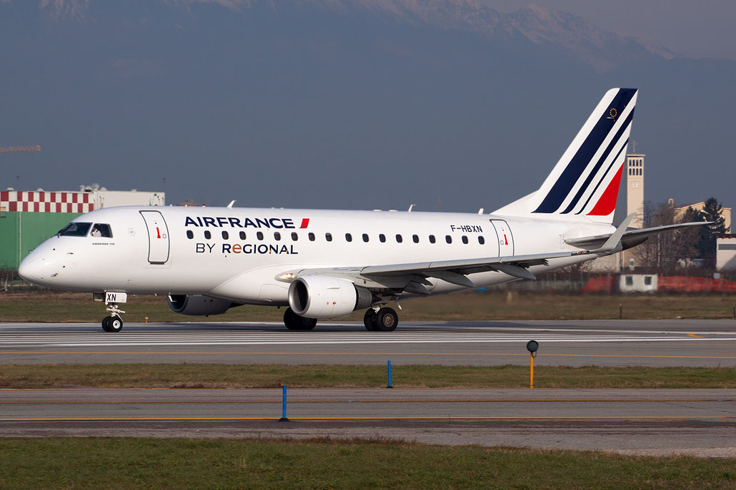 Embraer 170/175 - MSN 11 - F-HBXN  @ Aeroporto di Verona © Piti Spotter Club Verona
