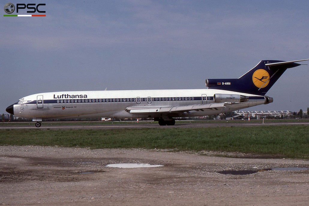 D-ABQI B727-230 20757/1002 Lufthansa © 2018 courtesy of Marco Ceschi - Piti Spotter Club Verona