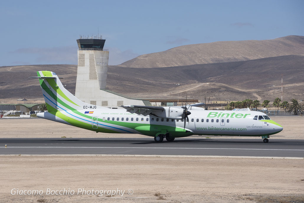 EC-MJG ATR72-212A 1310 Binter Canarias @ Fuerteventura Airport 08.2017 © Piti Spotter Club Verona