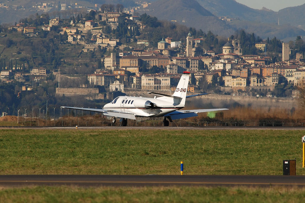 CS-DHQ Ce550 Bravo 550-1109 NetJets Europe @ Bergamo Airport 05.01.2015 © Piti Spotter Club Verona