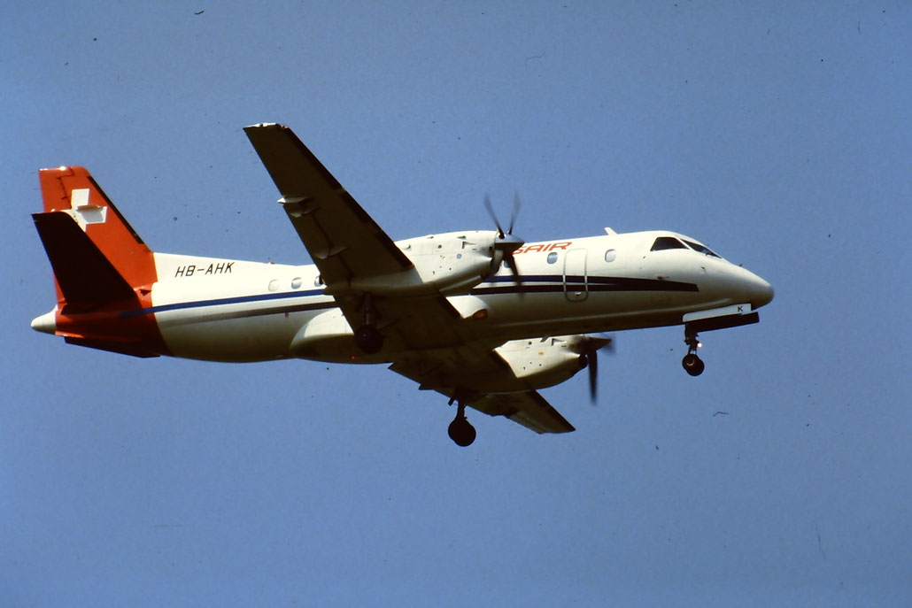 HB-AHK  Saab 340A/QC  340A-049  Crossair @ Aeroporto di Verona © Piti Spotter Club Verona