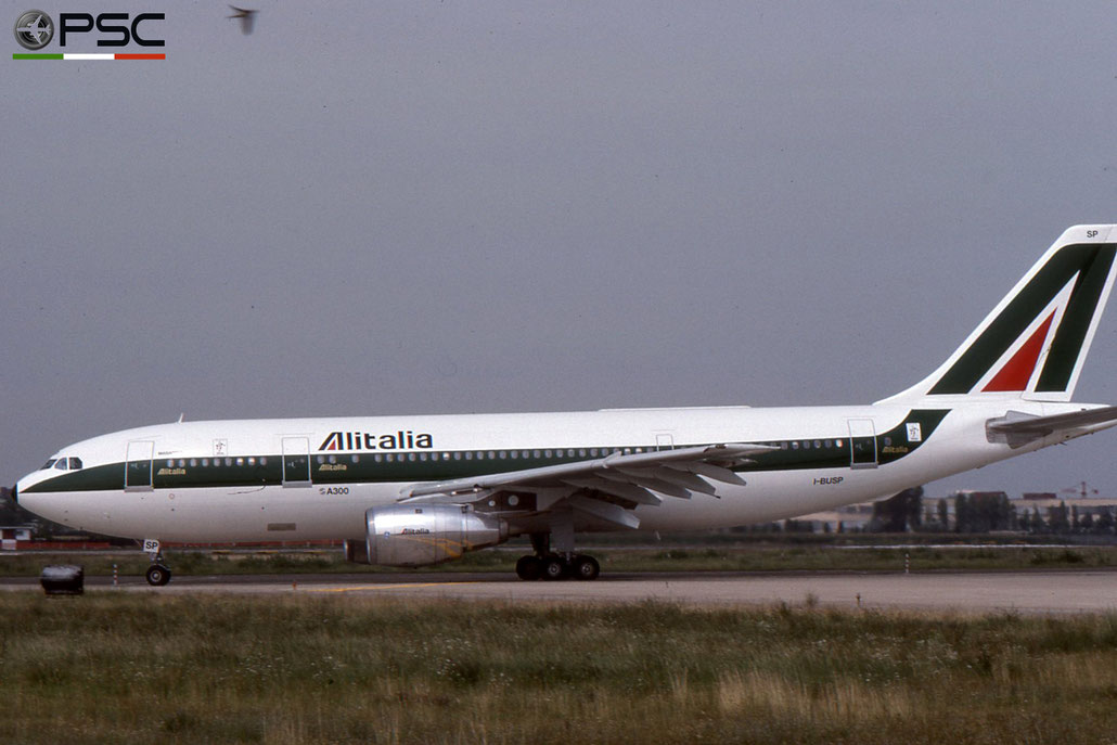 I-BUSP A300B4-103 67 Alitalia © 2018 courtesy of Marco Ceschi - Piti Spotter Club Verona
