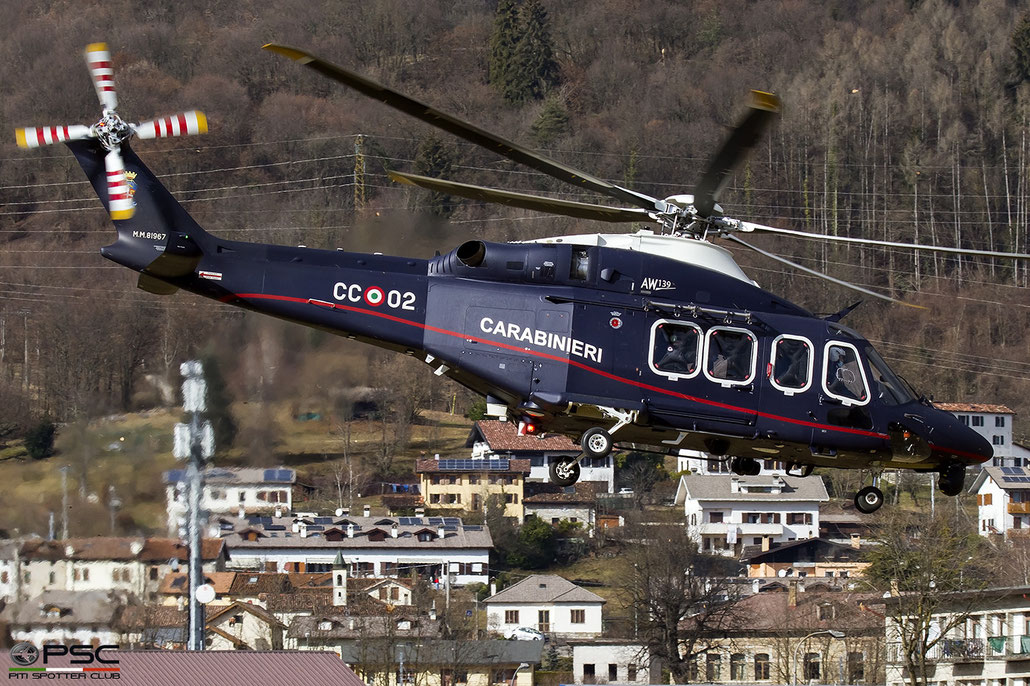 MM81967 CC-02 UH-139D 31879 4° Nucleo Elicotteri @ Belluno 02 2021 © Piti Spotter Club Verona