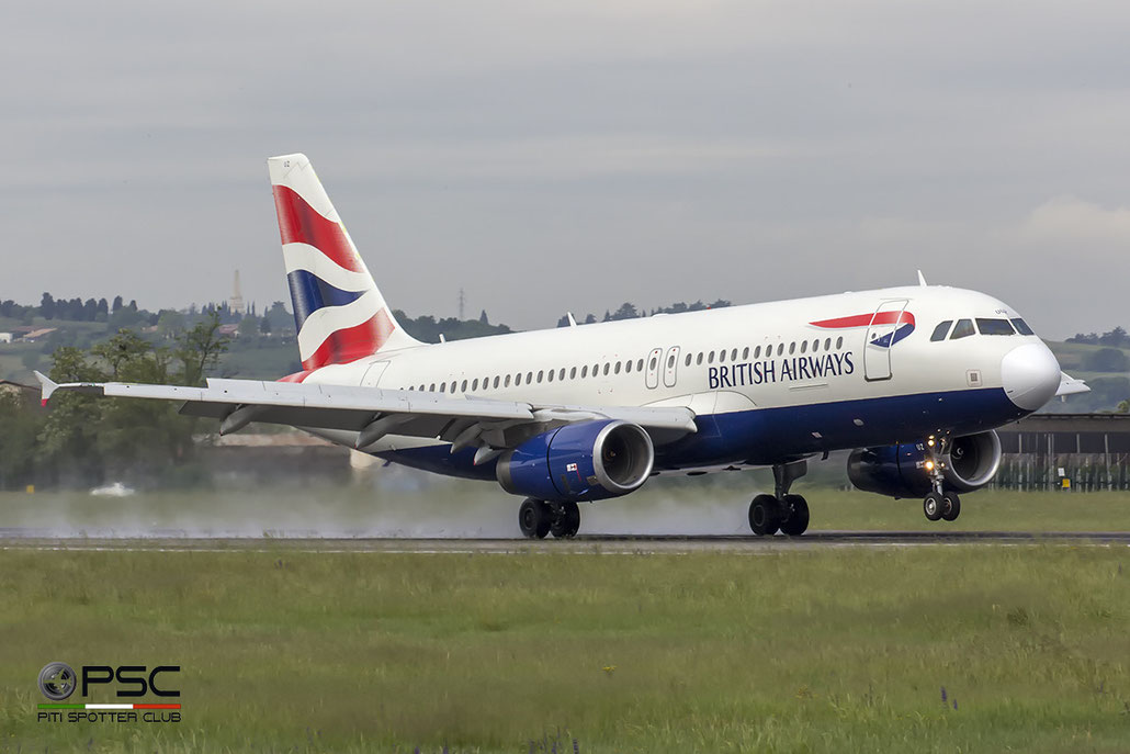 G-EUUZ A320-232 3649 British Airways @ Aeroporto di Verona © Piti Spotter Club Verona