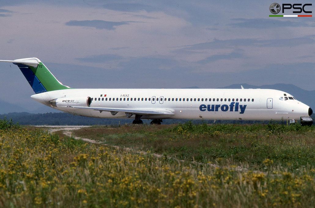 I-FLYZ DC-9-51 47697/816 Eurofly © 2018 courtesy of Marco Ceschi - Piti Spotter Club Verona