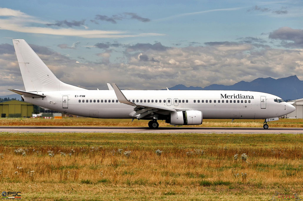 EI-FNW  B737-86N  28642/813  Meridiana  @ Aeroporto di Verona © Piti Spotter Club Verona 