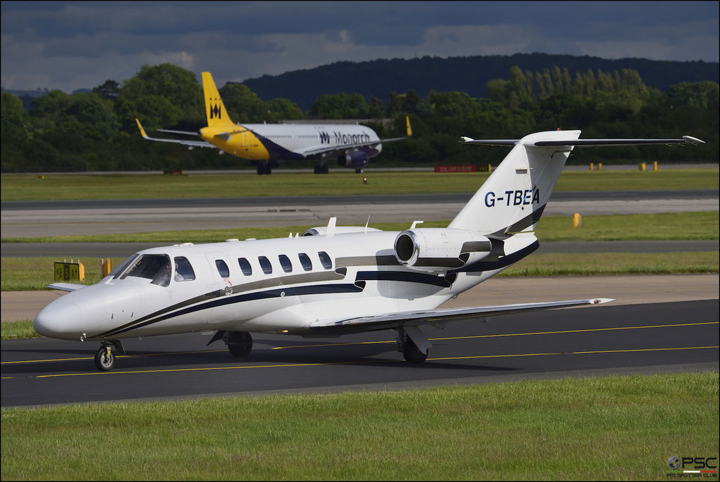 G-TBEA Ce525A 525A-0191 Centreline Air Charter Ltd. @ Manchester Airport 21.06.2015 © Piti Spotter Club Verona
