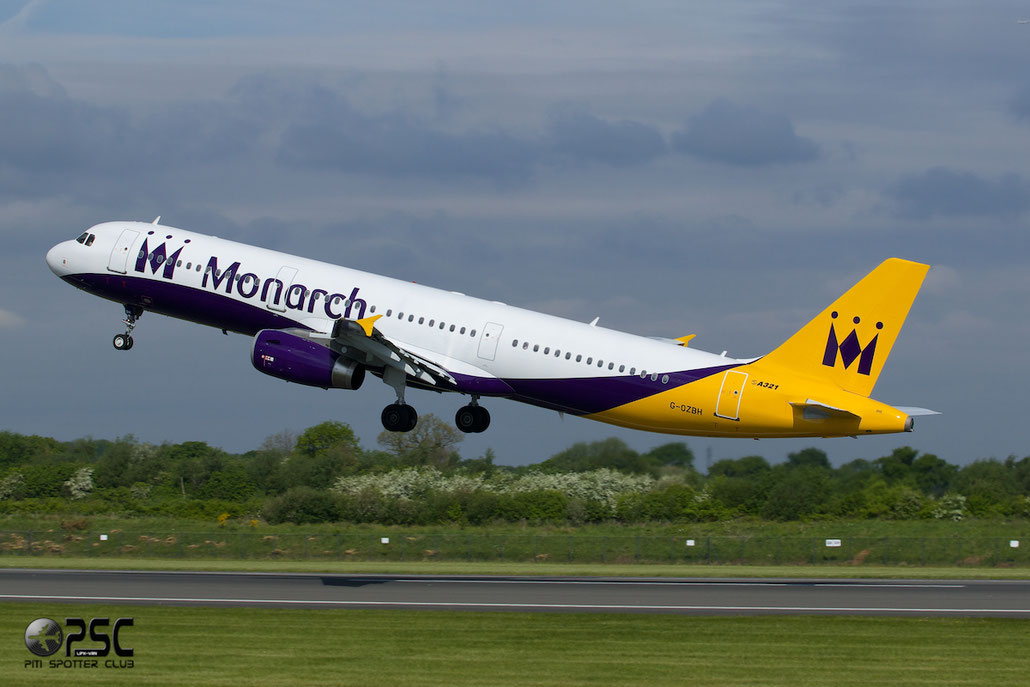 G-OZBH A321-231 2105 Monarch Airlines @ Manchester Airport 13.05.2014 © Piti Spotter Club Verona