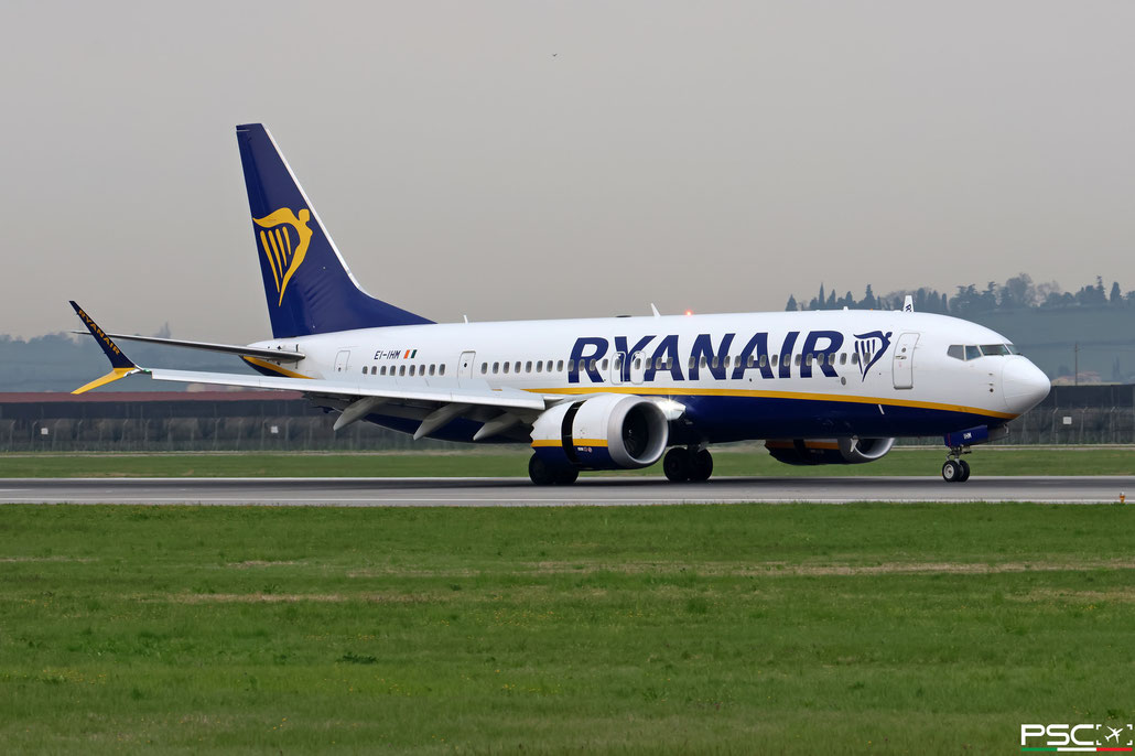 EI-IHM Boeing 737-8 MAX 200 62359 8649 LEAP-1B27  Ryanair 2023  @ Verona Villafranca 03 2026 © Piti Spotter Club Verona