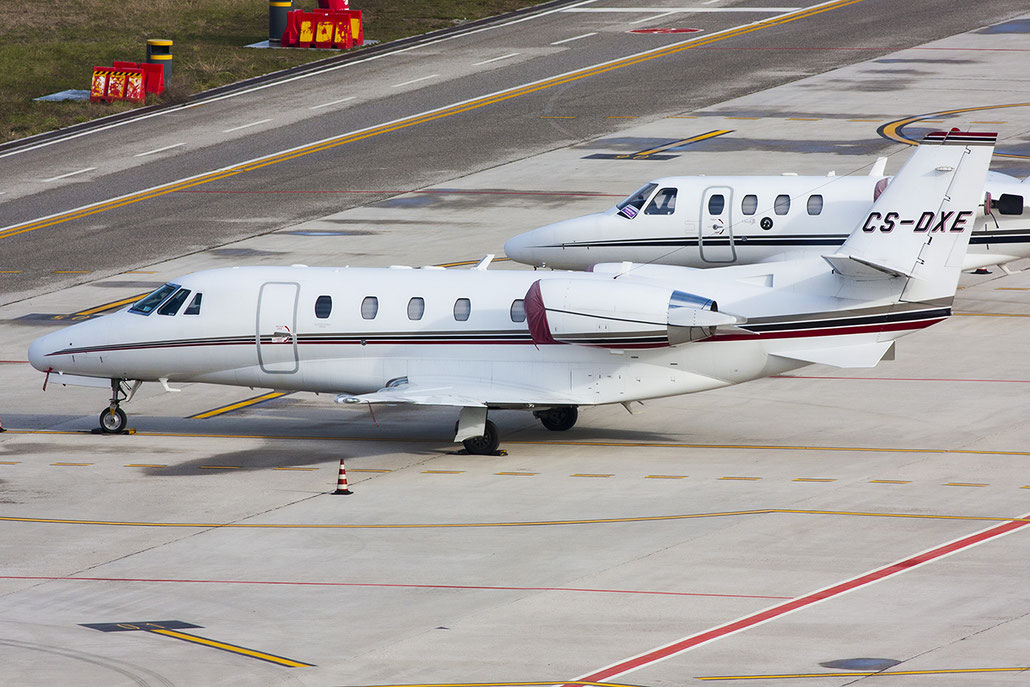CS-DXE Ce560XLS 560-5578 NetJets Europe @ Trieste Airport 03.01.2013 © Piti Spotter Club Verona