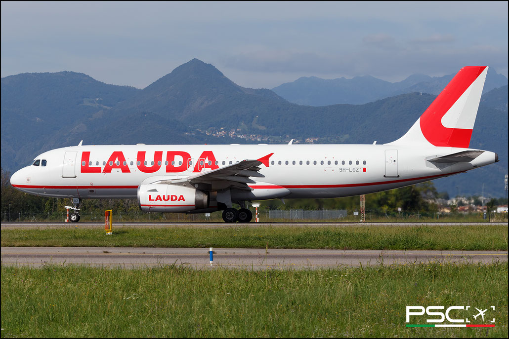 9H-LOZ Airbus A320-232 2838  V2527-A5  Lauda Europe (World Star Aviation Ltd.) 2006  @ Bergamo BGY 09 2025 © Piti Spotter Club Verona