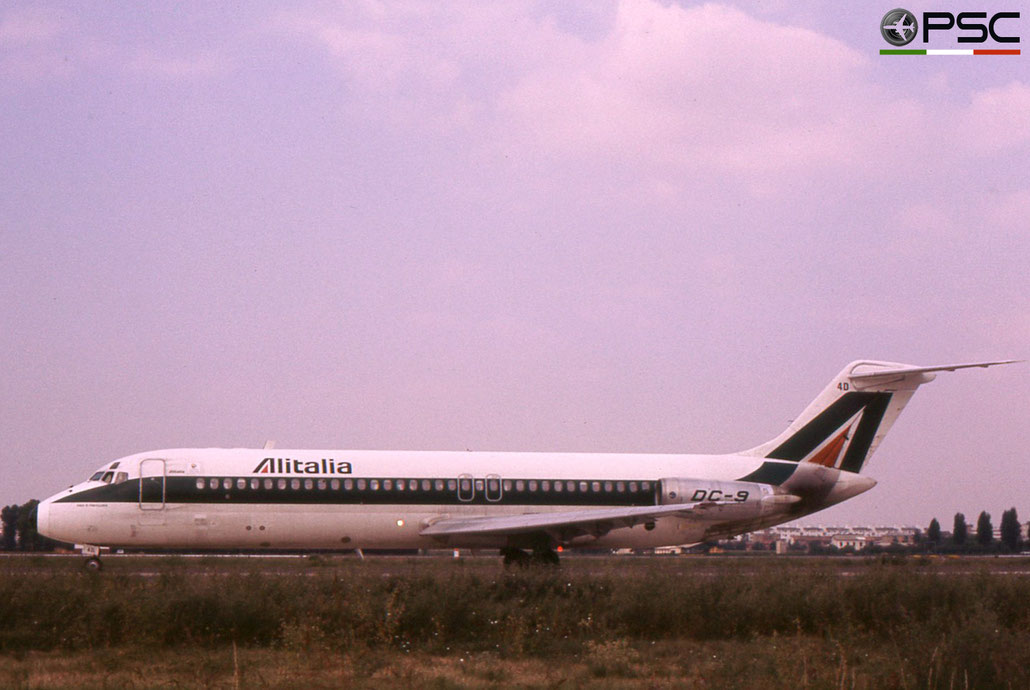 I-DIBT DC-9-32 47046/168 Alitalia © 2018 courtesy of Marco Ceschi - Piti Spotter Club Verona