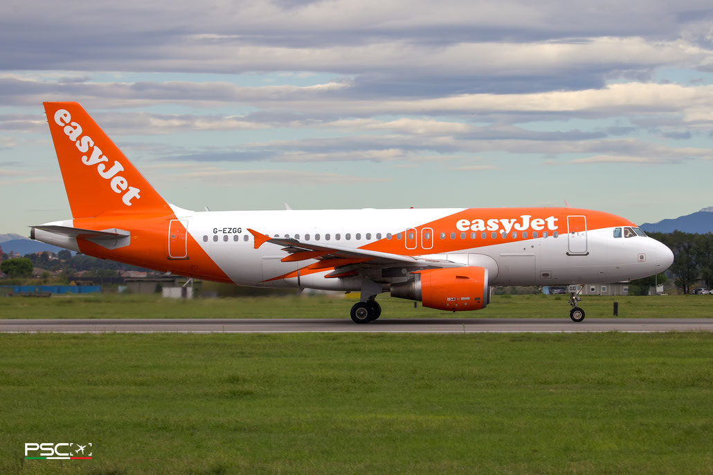 G-EZGG Airbus A319-111 4640  cfm56-5B5/P  easyJet 2011 @ Verona 09 2024 © Piti Spotter Club Verona