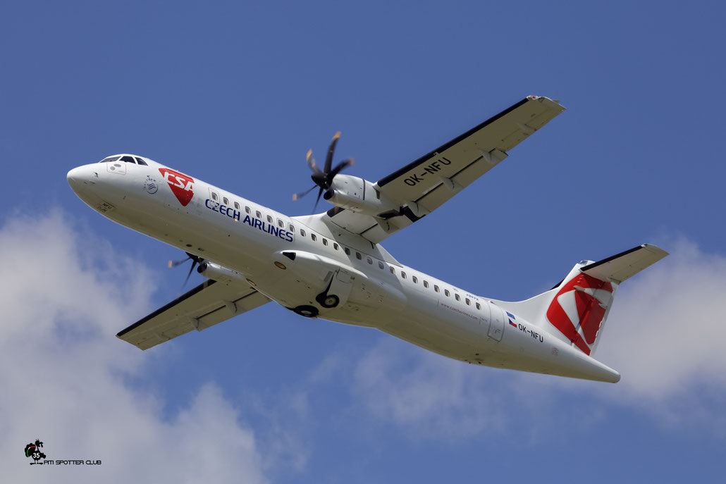 OK-NFU ATR72-212A 789 CSA Czech Airlines @ Aeroporto di Verona 29.04.2017  © Piti Spotter Club Verona