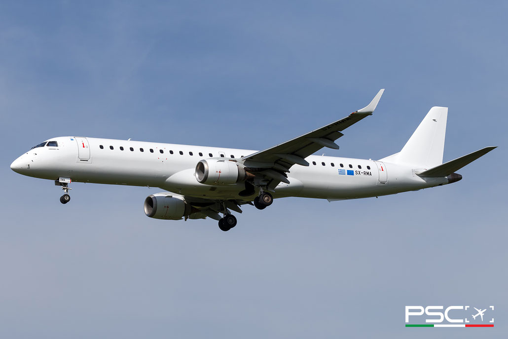 SX-RMA Embraer ERJ 195 AR 19000361  CF34-10E6  Marathon Airlines>Aeroitalia (Azorra Aviation) 2010 @ Bergamo BGY 09 2025 © Piti Spotter Club Verona