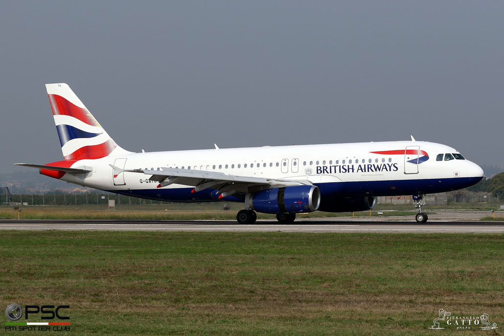 G-GATU A320-232 3089 British Airways @ Aeroporto di Verona 23.09.2017  © Piti Spotter Club Verona
