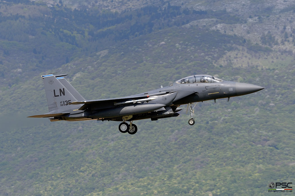 98-0135  LN  F-15E-62-MC  1365/E226  492nd FS © Piti Spotter Club Verona 
