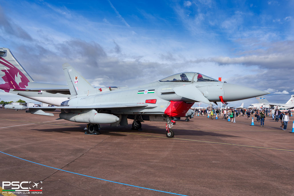 ZK341 341 Typhoon FGR4 375/BS102 12(B)sq @ RIAT 2024 © Piti Spotter Club Verona