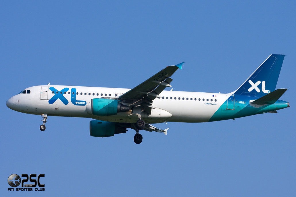 F-GRSI A320-214 973 XL Airways France @ Aeroporto di Verona © Piti Spotter Club Verona