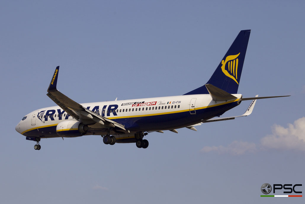 EI-FIH B737-8AS 44697/5374 Ryanair @ Aeroporto di Verona 18.08.2018 © Piti Spotter Club Verona