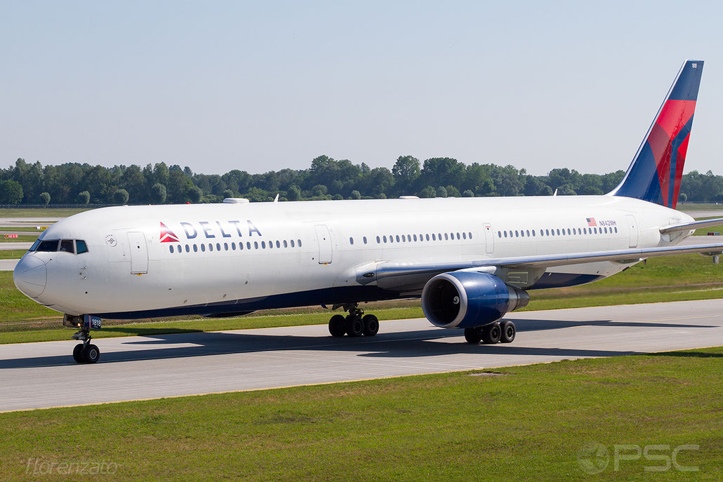 N842MH B767-432ER 29715/856 Delta Air Lines @ Munich  05.2018 © Piti Spotter Club Verona