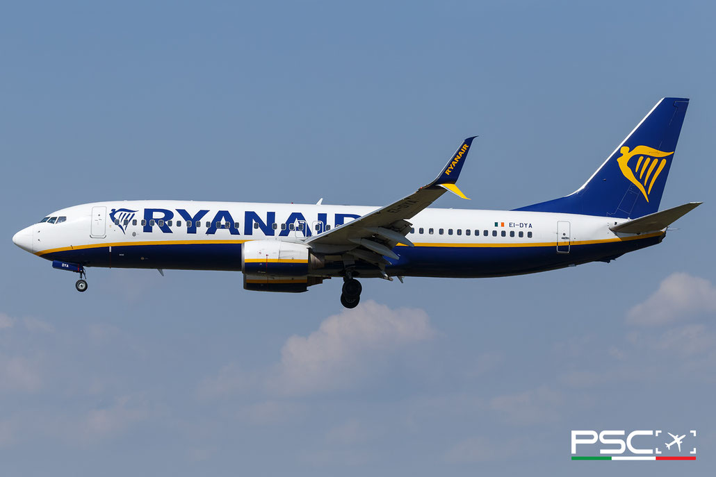 EI-DYA Boeing 737-8AS 33631 2529 cfm56-7B24  Ryanair 2008  @ Barcellona BCN 09 2025 © Piti Spotter Club Verona