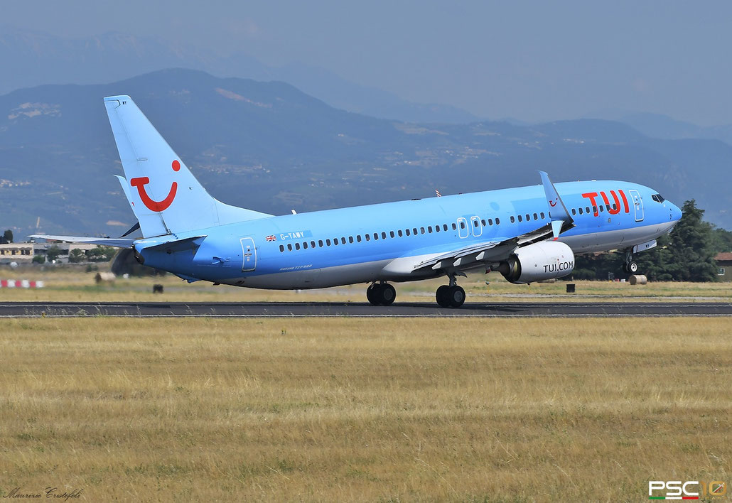 G-TAWY  B737-8K5  37246/3994  TUI Airways  @ Aeroporto di Verona  06 2022 © Piti Spotter Club Verona