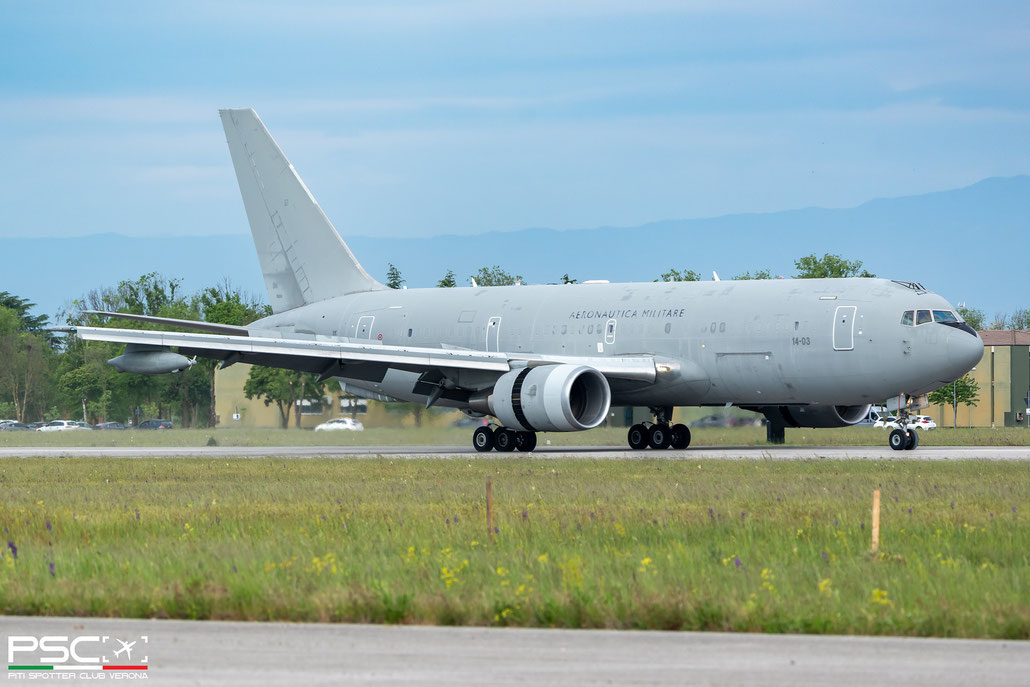 MM62228 Boeing 767-2EYER(KC-767A) 33688 941 CF6-80C2B6F 14-03 Aeronautica Militare Italiana 2006 @ Rivolto 05 2024 © Piti Spotter Club Verona