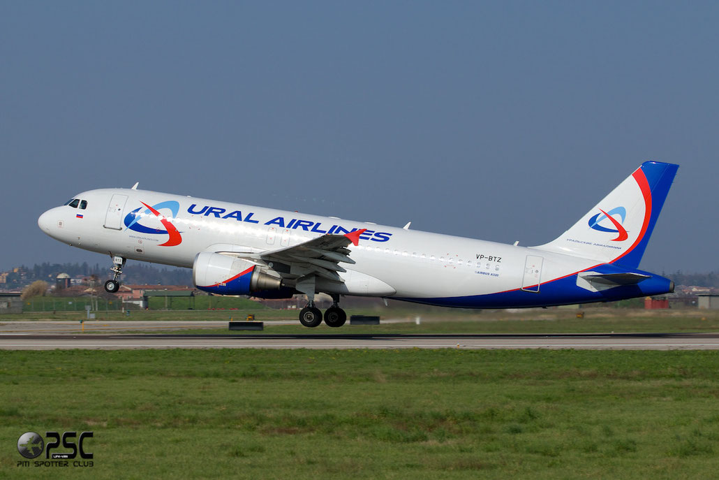 VP-BTZ A320-214 3107 Ural Airlines