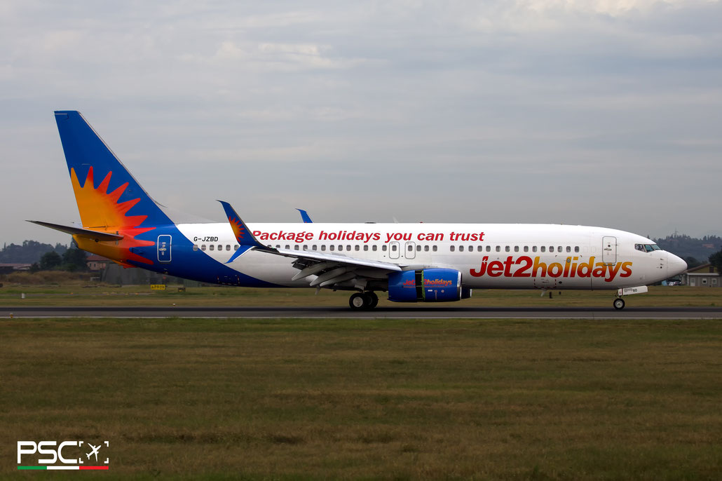 G-JZBD Boeing 737-800 63159 6680 cfm56-7B24  Jet2 2017 @ Verona 09 2024 © Piti Spotter Club Verona
