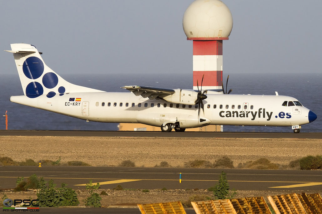EC-KRY  ATR72-500  795  Canaryfly  @ Fuerteventura © 2022 Piti Spotter Club Verona