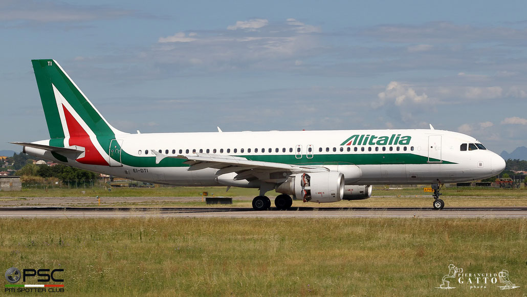 EI-DTI A320-216 3976 Alitalia @ Aeroporto di Verona 07.07.2018  © Piti Spotter Club Verona