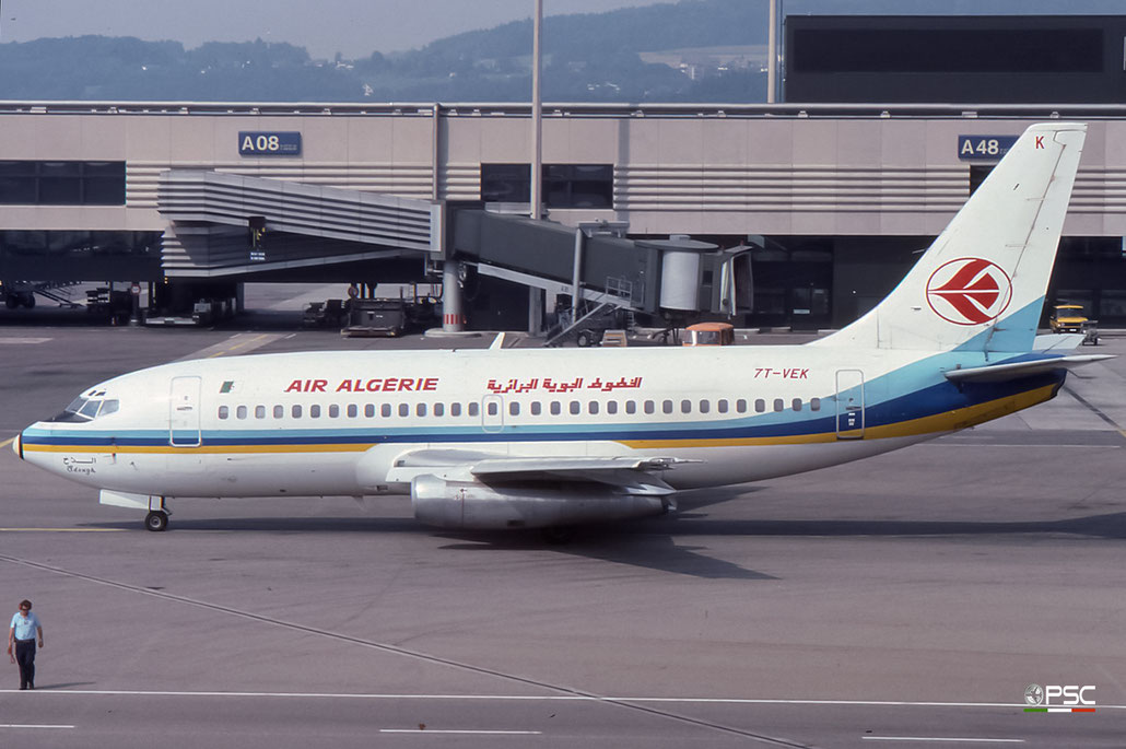 7T-VEK B737-2D6 21064/409 Air Algérie © 2017 courtesy of Marco Ceschi - Piti Spotter Club Verona