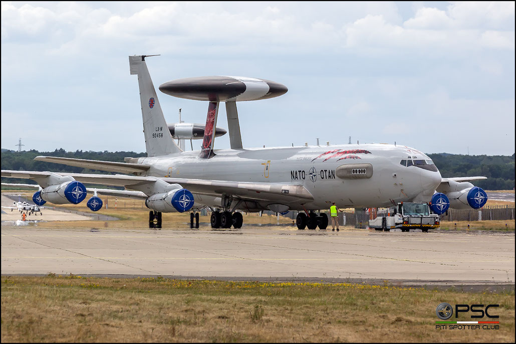 LX-N90458   E-3A  22853/970  309th © Piti Spotter Club Verona 