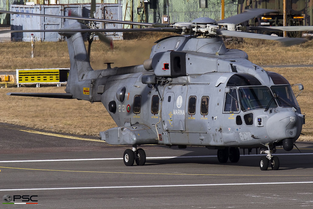 MM81636 2-21 EH101-410UTY 50156/410009 GRUPELICOT 1 @ Aeroporto di Bolzano 04 2025 © Piti Spotter Club Verona