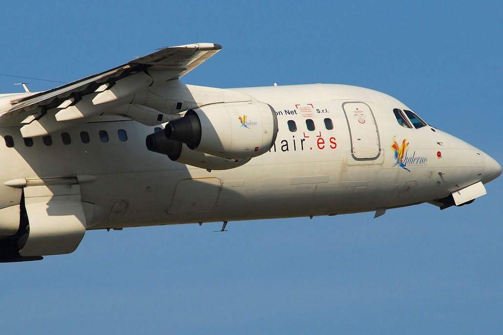 EC-JVJ BAe146-300 E3195 Orionair