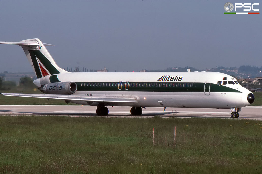 I-DIBS DC-9-32 47039/154 Alitalia © 2018 courtesy of Marco Ceschi - Piti Spotter Club Verona
