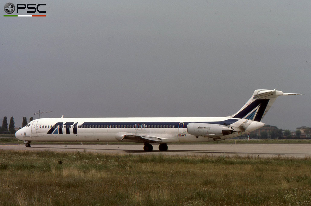 I-DAWV MD-82 49211/1202 ATI - Aero Transporti Italiani © 2018 courtesy of Marco Ceschi - Piti Spotter Club Verona