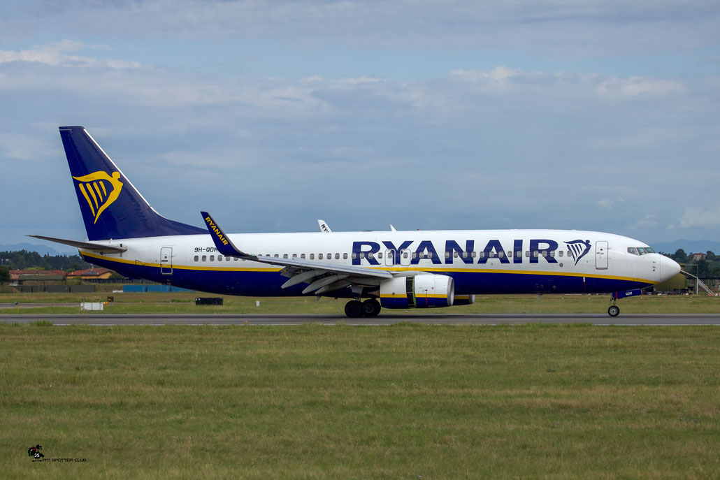 9H-QDM Boeing 737-800 44762 6234 cfm56-7B26E  Malta Air>Ryanair 2016  @ Aeroporto di Verona 07 2025 © Piti Spotter Club Verona