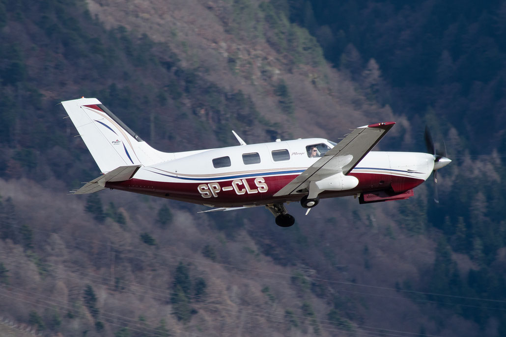 SP-CLS Piper PA-46 PA46 L1P 48897 @ Aeroporto di Bolzano © Piti Spotter Club Verona