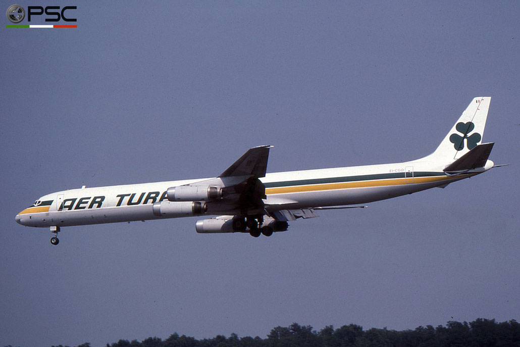 EI-CGO DC-8-63F 45924/392 Aer Turas Teoranta © 2018 courtesy of Marco Ceschi - Piti Spotter Club Verona