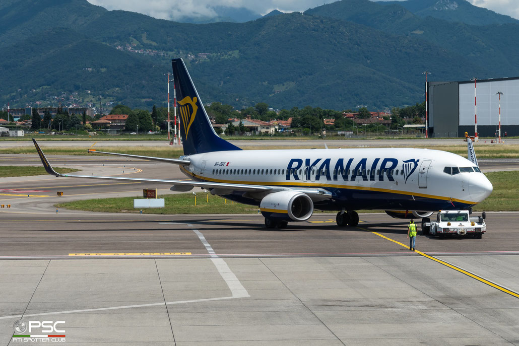9H-QBV B737-8AS 44722/5761 Malta Air (Ryanair) @ Bergamo 08.2023 © Piti Spotter Club Verona