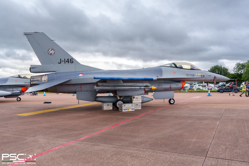 J-146  F-16AM 6D-136 Gosselies @ RIAT 2024 © Piti Spotter Club Verona
