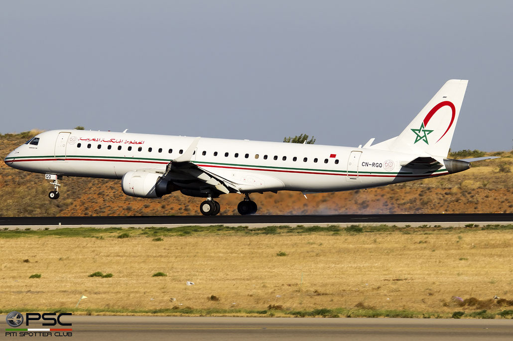 CN-RGQ  ERJ190AR  19000682  Royal Air Maroc  @ Athens 09.2019 © Piti Spotter Club Verona 