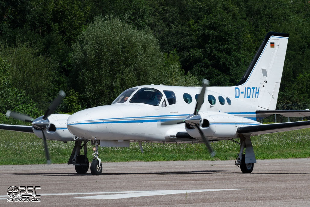 D-IDTH - Private - Cessna 421 @ Aeroporto di Bolzano © Piti Spotter Club Verona